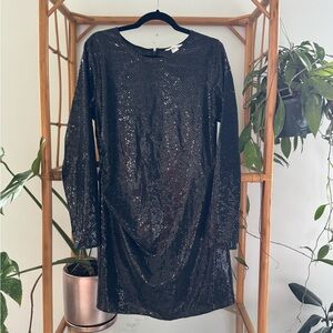 H&M Black Sequin Cocktail Dress – New with Tags!